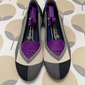 Rothy’s black and white flats